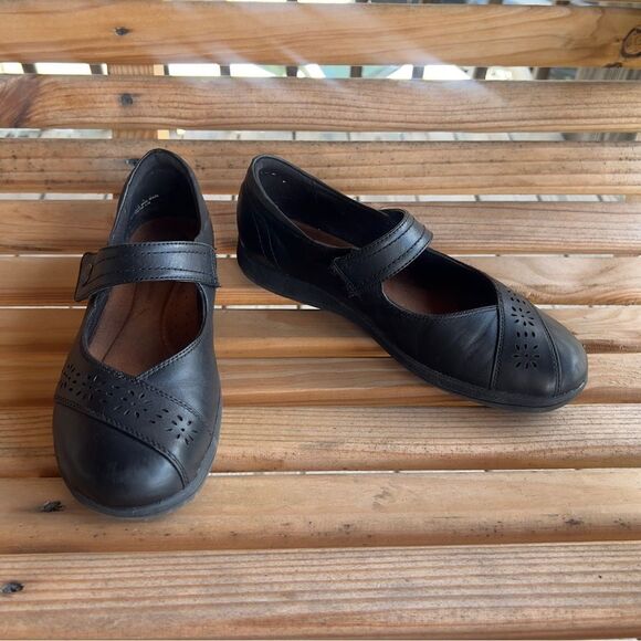 Rockport Mary Jane Comfort Shoes – Black Leather, Size 8 - Picture 8 of 10
